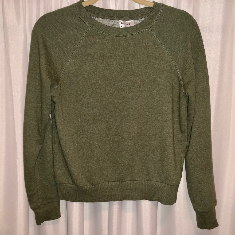 Soft Green Sweatshirt